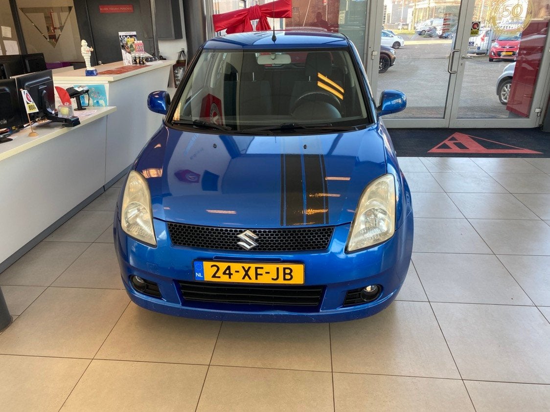 Suzuki Swift 1.3 Exclusive,Airco,Elektrischpakket,Stuurbekra, Auto's, Stof, Gebruikt, Swift, Origineel Nederlands
