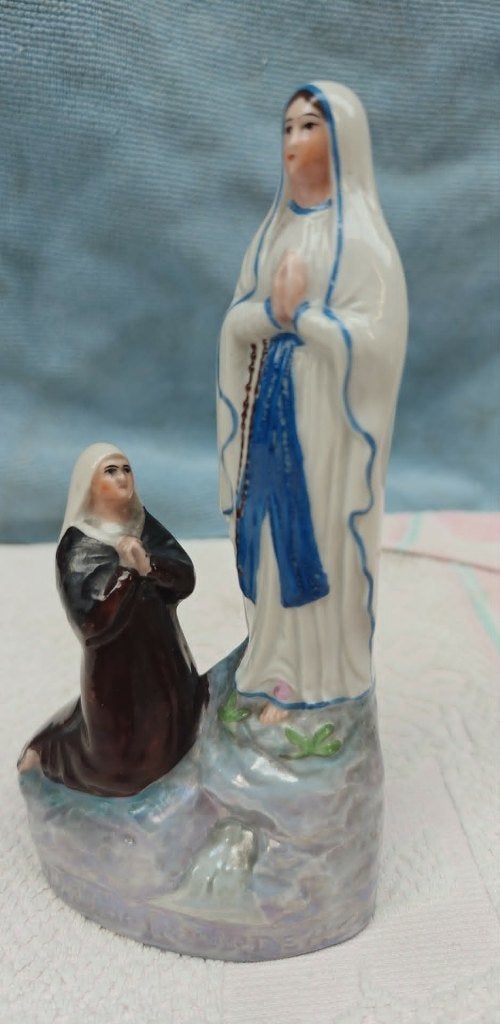 beeld Lourdesgrot Maria en Bernadette, Ophalen of Verzenden