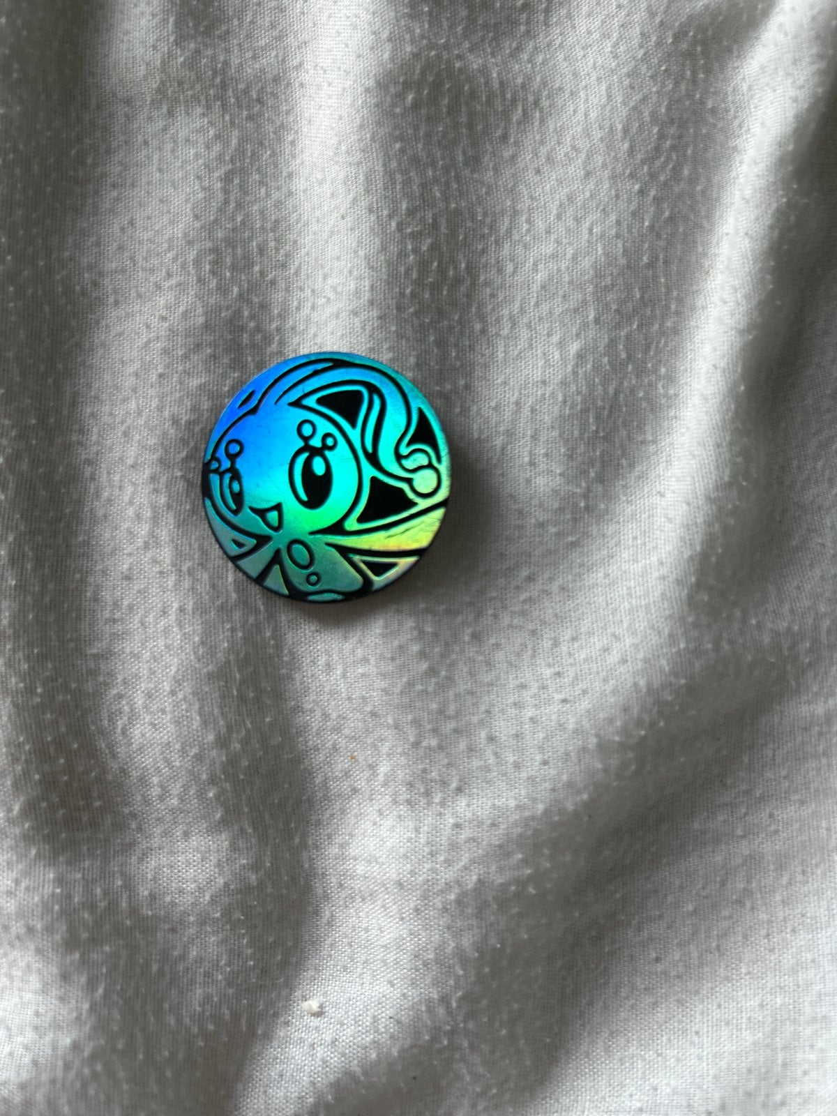Pokémon muntje - Mew, Ophalen of Verzenden, Zo goed als nieuw, Overige typen, Foil