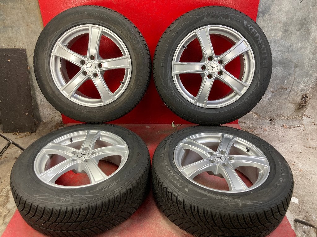 Winterbanden Mercedes GLC 235/60R18 Vredestein, 18 inch, Gebruikt, ., Banden en Velgen