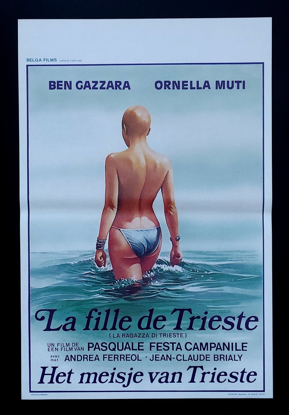 Vamos a la playa: ORNELLA MUTI en Mafia van Genot posters, Verzenden, Nieuw, A1 t/m A3, Film en Tv