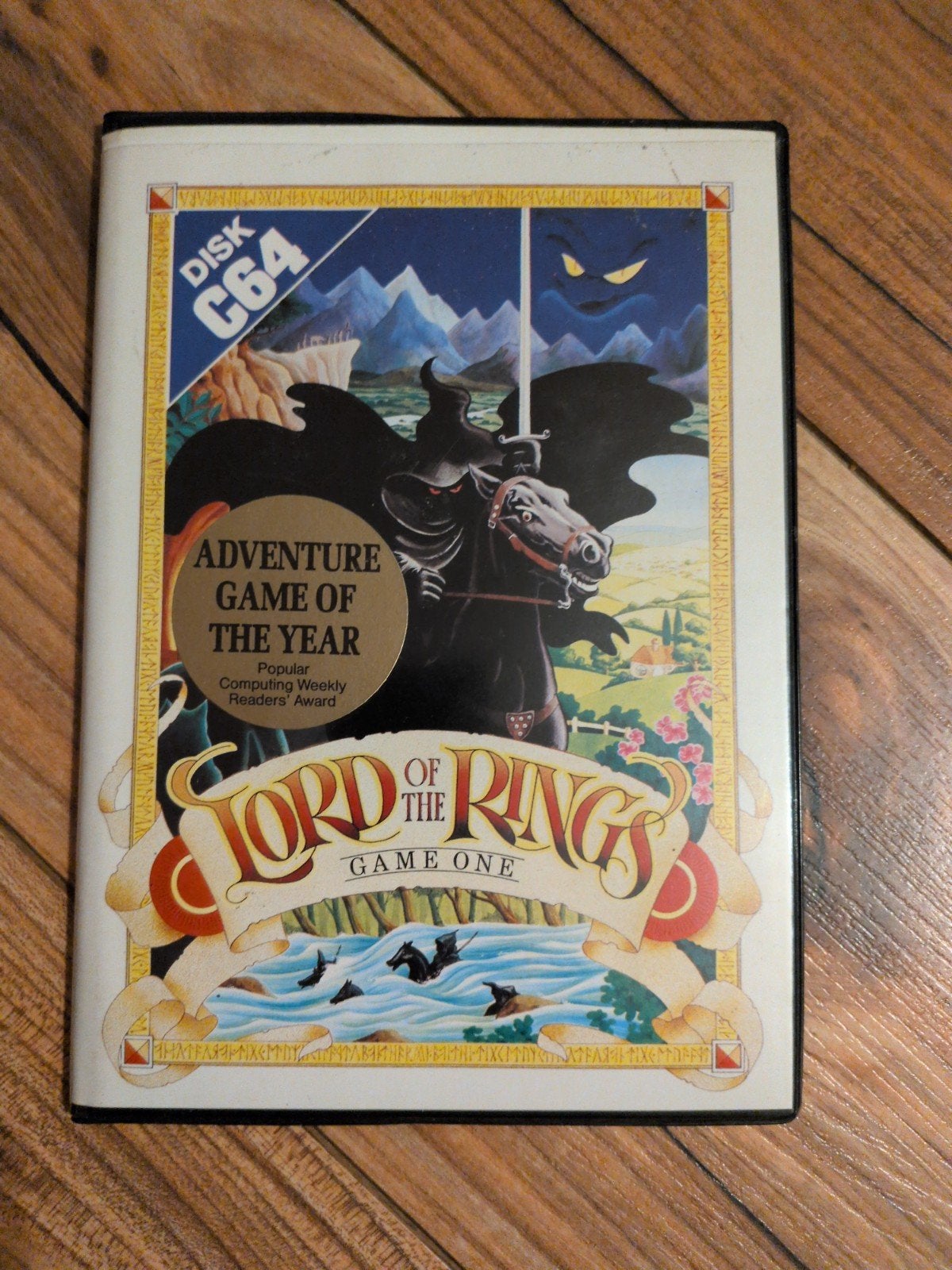 Lord of the Rings Game One - Commodore 64 (C64) Disk, Avontuur en Actie, Gebruikt, 1 speler, Ophalen of Verzenden