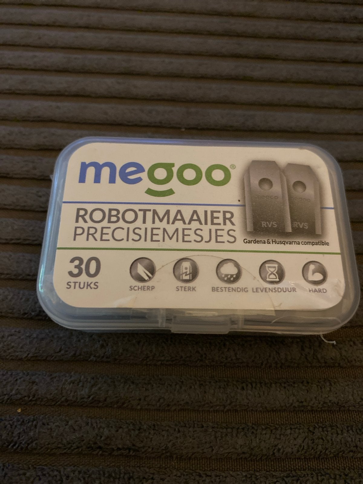 Meego Robotmaaier Precisie Mesjes -  +/- 30 Stuks, Ophalen of Verzenden, Nieuw
