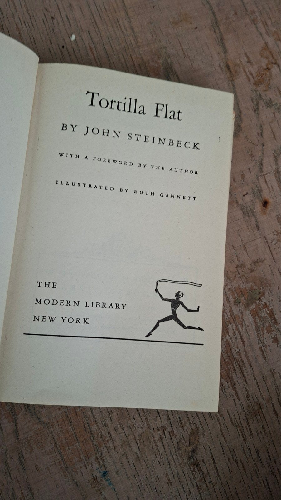 Tortilla Flat - John Steinbeck (The Modern Library), Ophalen of Verzenden, Gelezen, John Steinbeck, Amerika