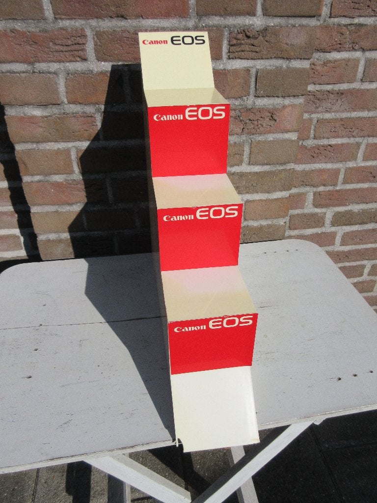 Vintage Canon EOS winkel displayrek, Ophalen, Gebruikt, Compact, Canon