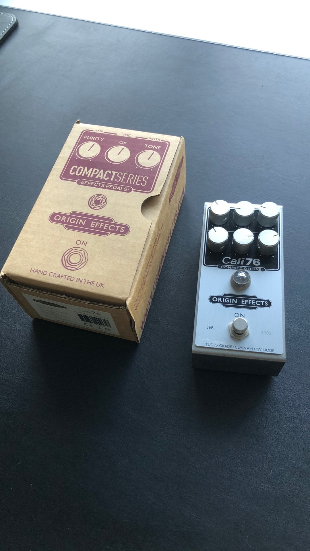 Origin Effects Cali76 compact deluxe, Muziek en Instrumenten, Ophalen of Verzenden, Zo goed als nieuw, Compressor