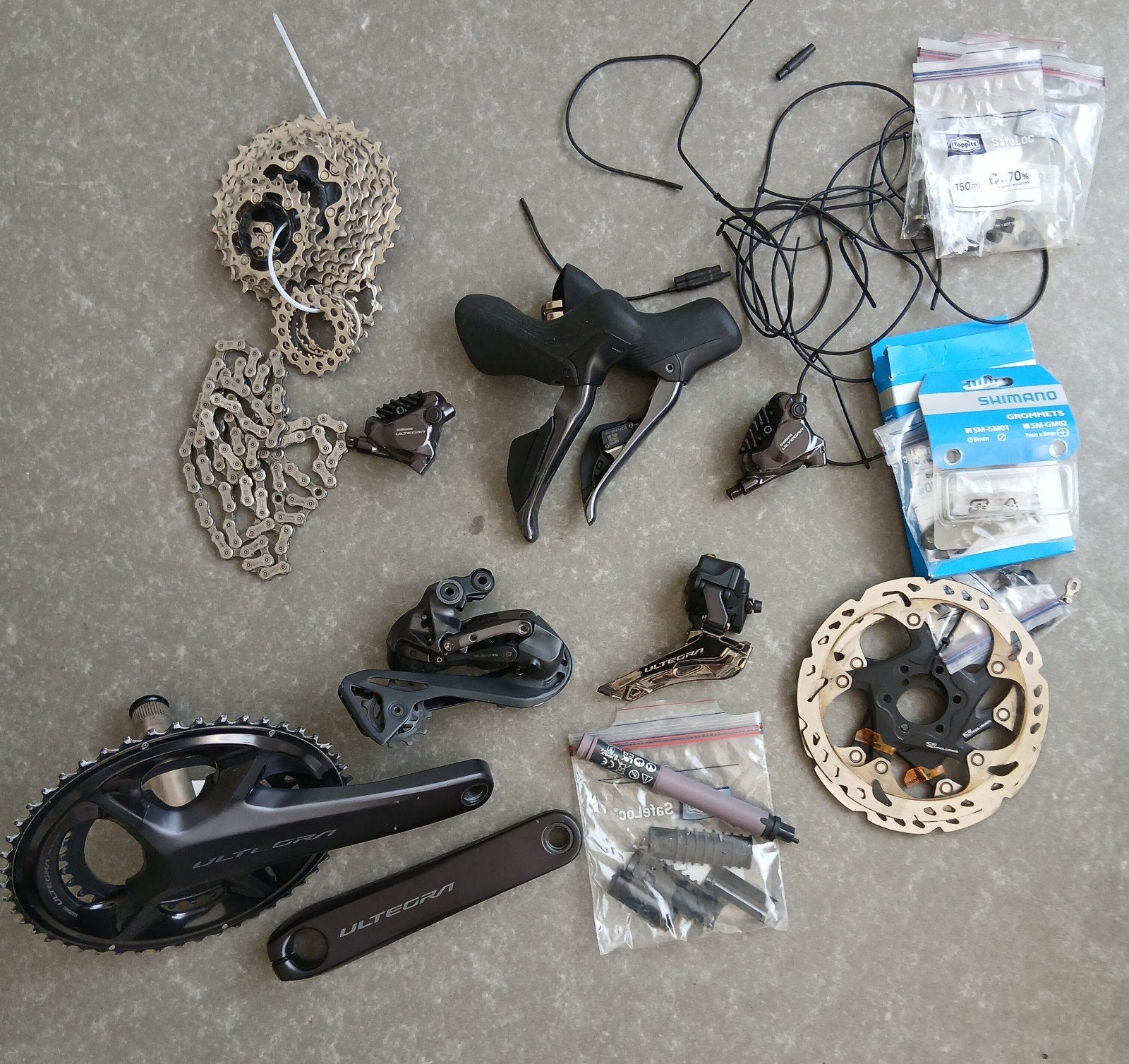 Shimano Ultegra di2 12 speed groepset, Ophalen of Verzenden