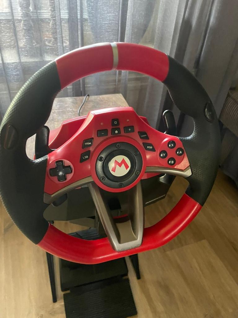 Mario kart stuur, Ophalen of Verzenden, Zo goed als nieuw, Switch, Stuurtje of Sportattribuut
