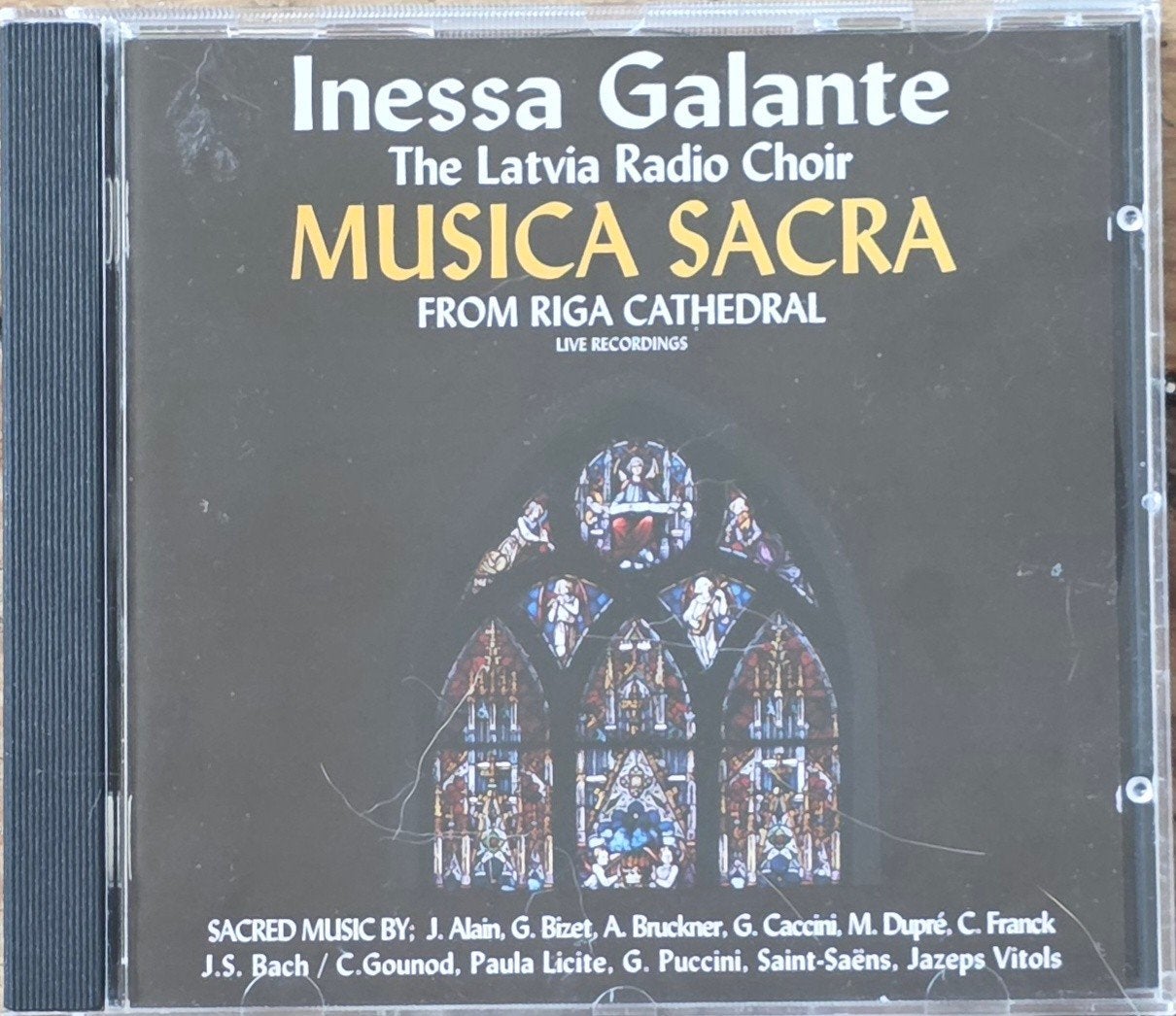 Inessa Galante & The Latvia Radio Choir - Musica Sacra, Inclusief boekje, Gebruikt, Ophalen of Verzenden, Romantiek