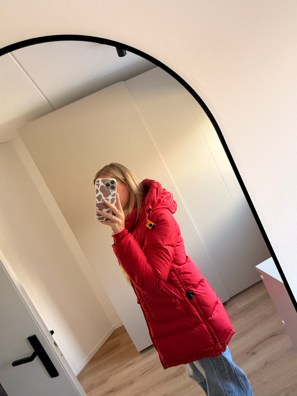 Parajumpers Masterpiece Series donsjas rood, Ophalen of Verzenden, Zo goed als nieuw, Maat 36 (S), Rood