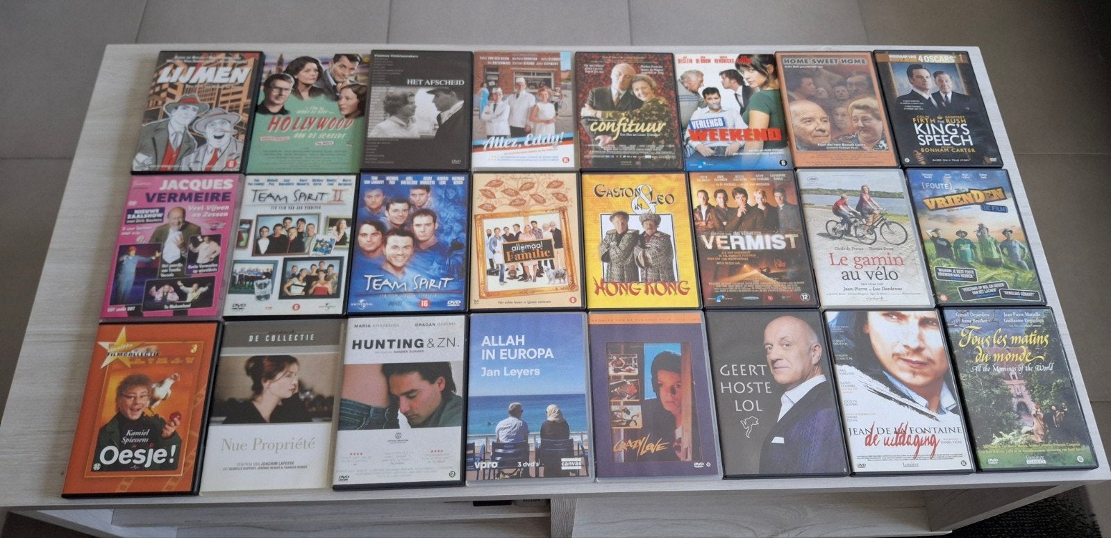 dvd collectie vlaamse speelfilms klassiekers in een set, Ophalen of Verzenden, Zo goed als nieuw