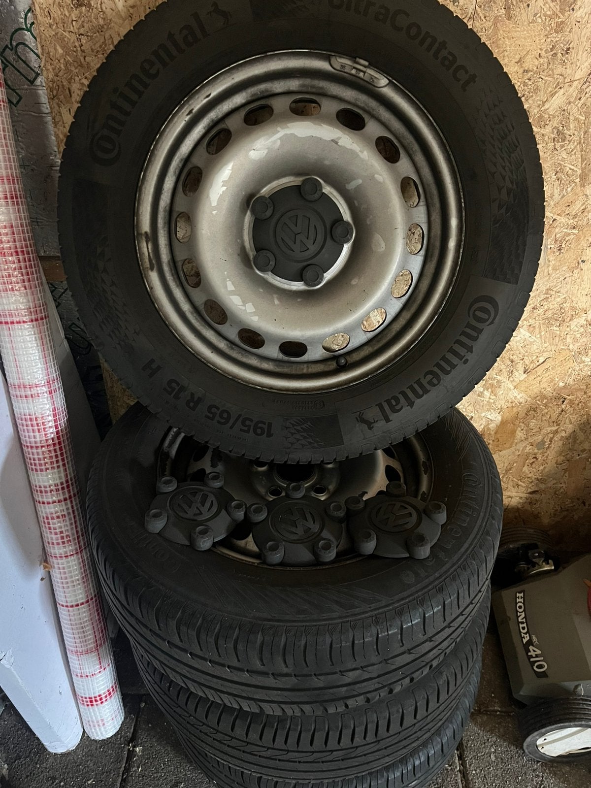 5x112 caddy velgen met banden, Auto-onderdelen, Ophalen