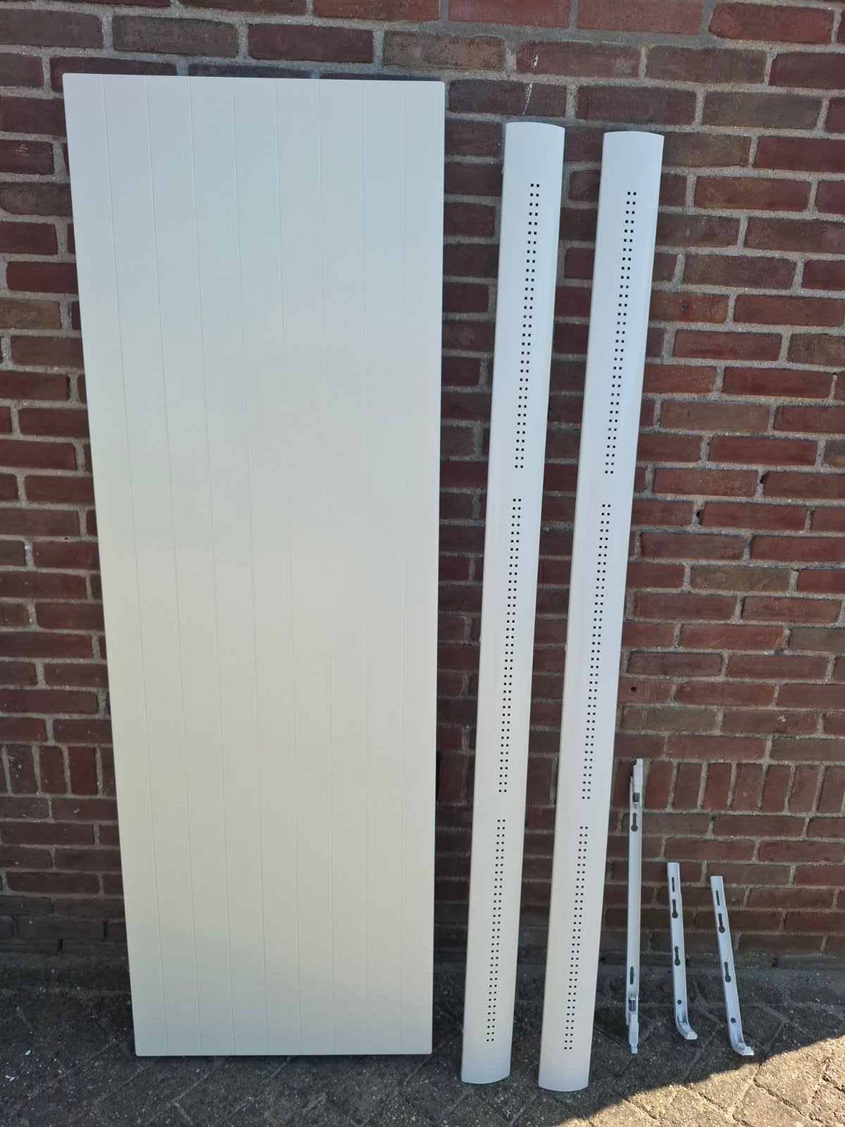 verticale design radiatorl, Ophalen, Gebruikt, Radiator, 60 tot 150 cm