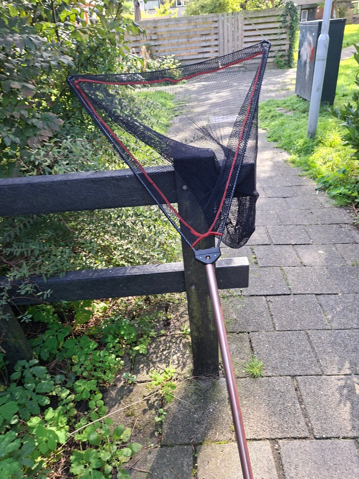 schepnet inklapbaar  25 euro, Ophalen of Verzenden, Gebruikt, Net of Fuik