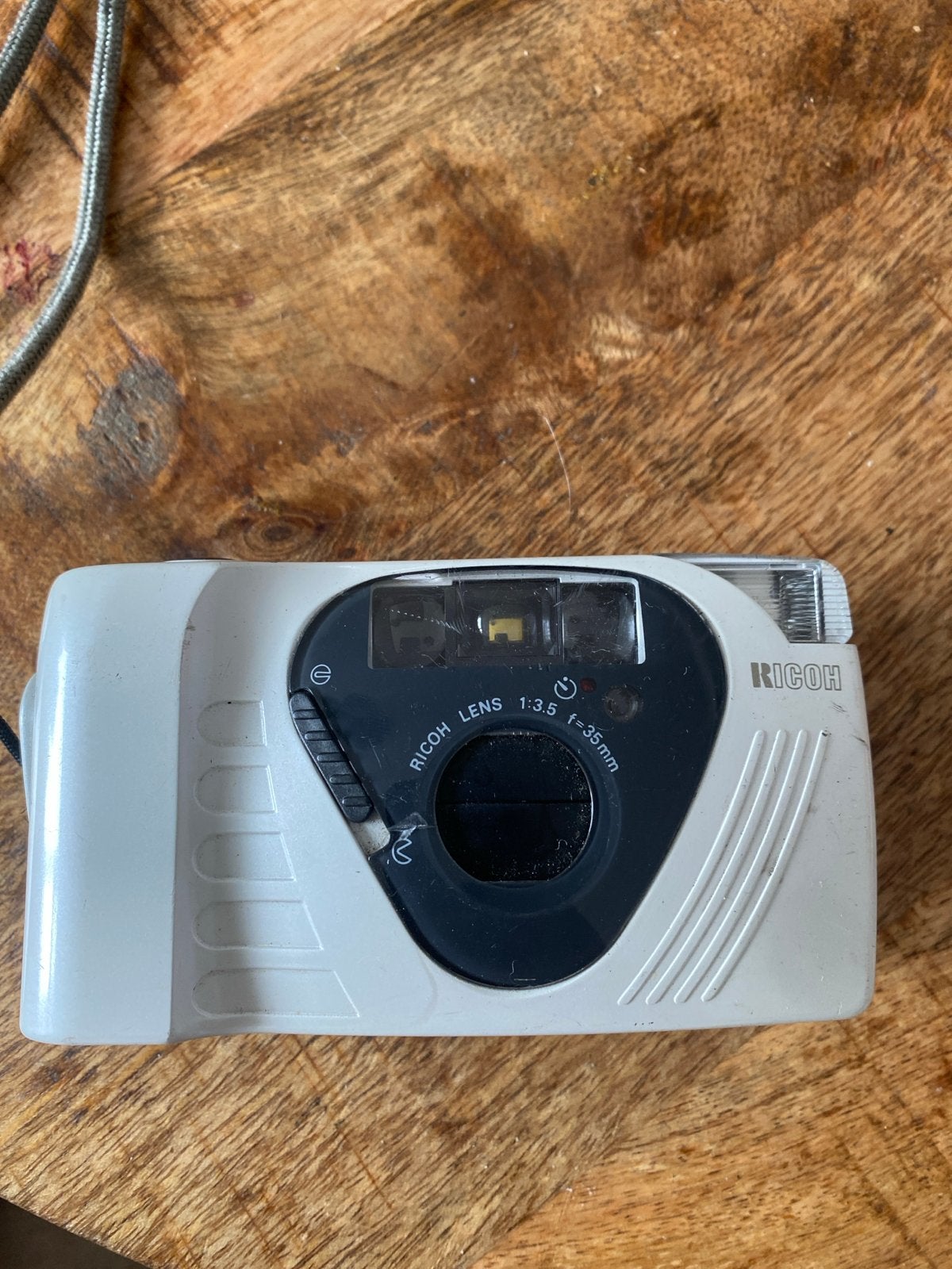 Ricoh FF-9 Compact Camera - Vintage Analoge Fotografie, Ophalen of Verzenden, Zo goed als nieuw, Compact, Overige Merken