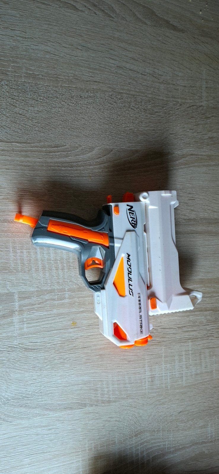 Nerf Modulus BarrelStrike Blaster, Ophalen of Verzenden, Zo goed als nieuw