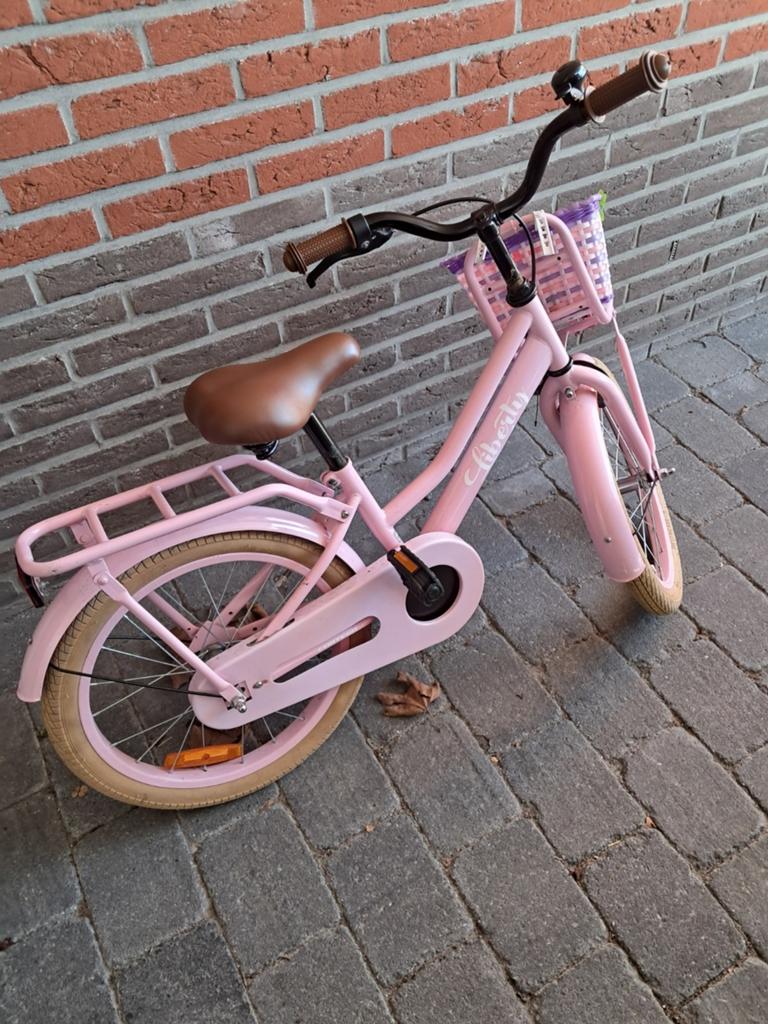 Cortega liberty meisjes fiets 18 inch roze, Fietsen en Brommers, Fietsen | Meisjes, Ophalen of Verzenden, Gebruikt, 18 inch
