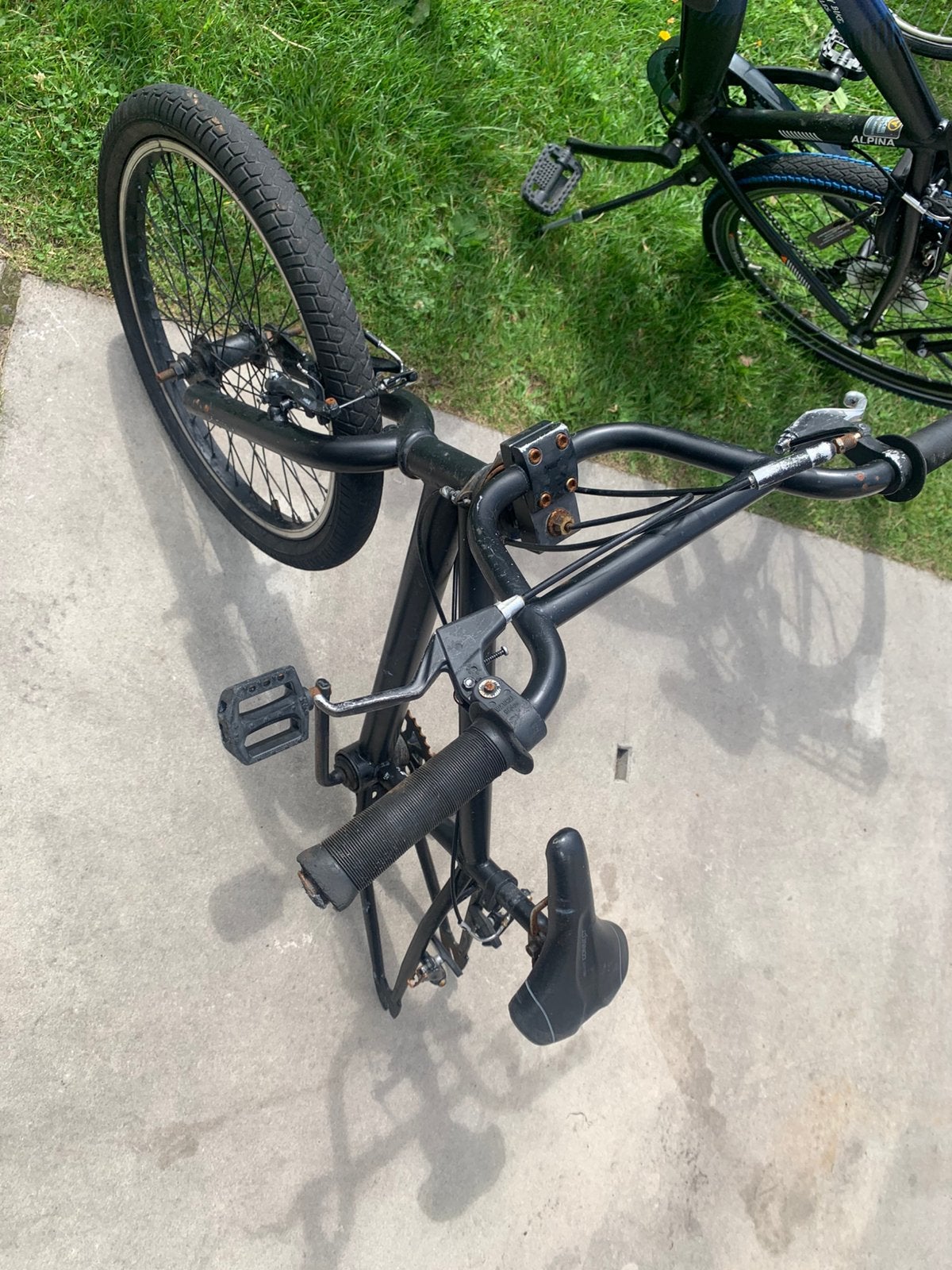 Fiets kinder bmx loop of sloop, Ophalen, Zo goed als nieuw, Staal