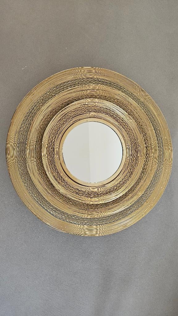 Spiegel Kare design, Ophalen, Rond, Zo goed als nieuw, Minder dan 100 cm