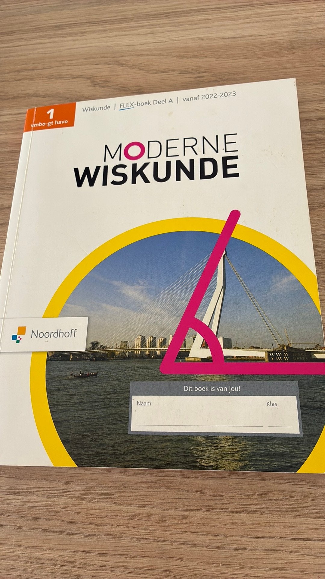 Moderne wiskunde, boek A, leerjaar 1 VMBO/Havo, Ophalen of Verzenden, Gelezen, VMBO, Wiskunde A