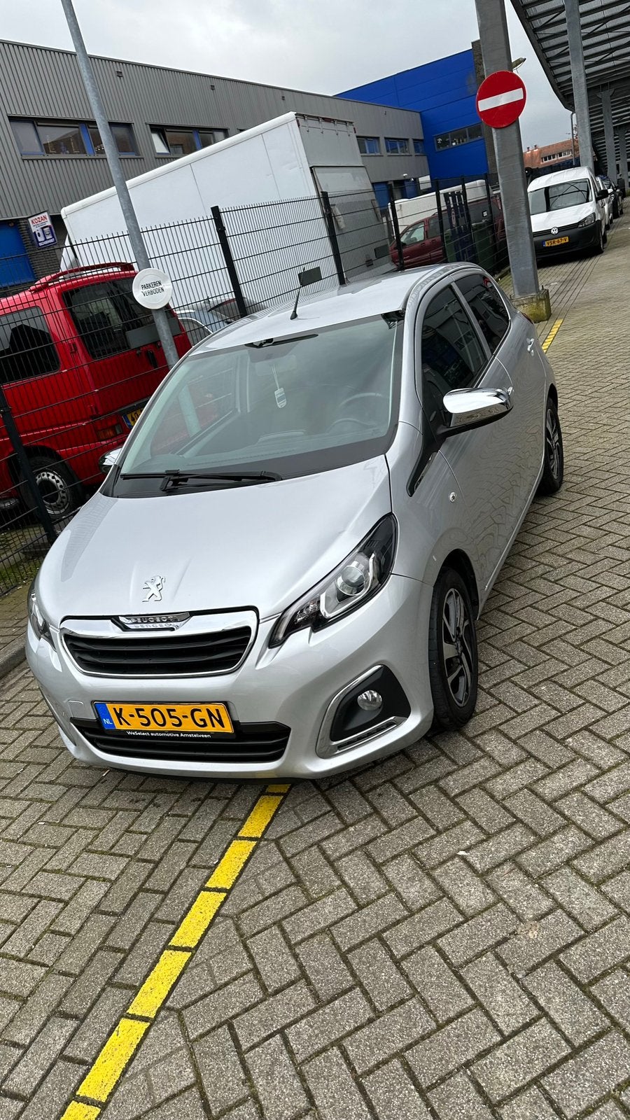 Peugeot 108 1.0 E-vti 72pk 3D 2019 Grijs, Auto's, Peugeot, Particulier, Benzine, Hatchback, Handgeschakeld, Geïmporteerd, Zilver of Grijs