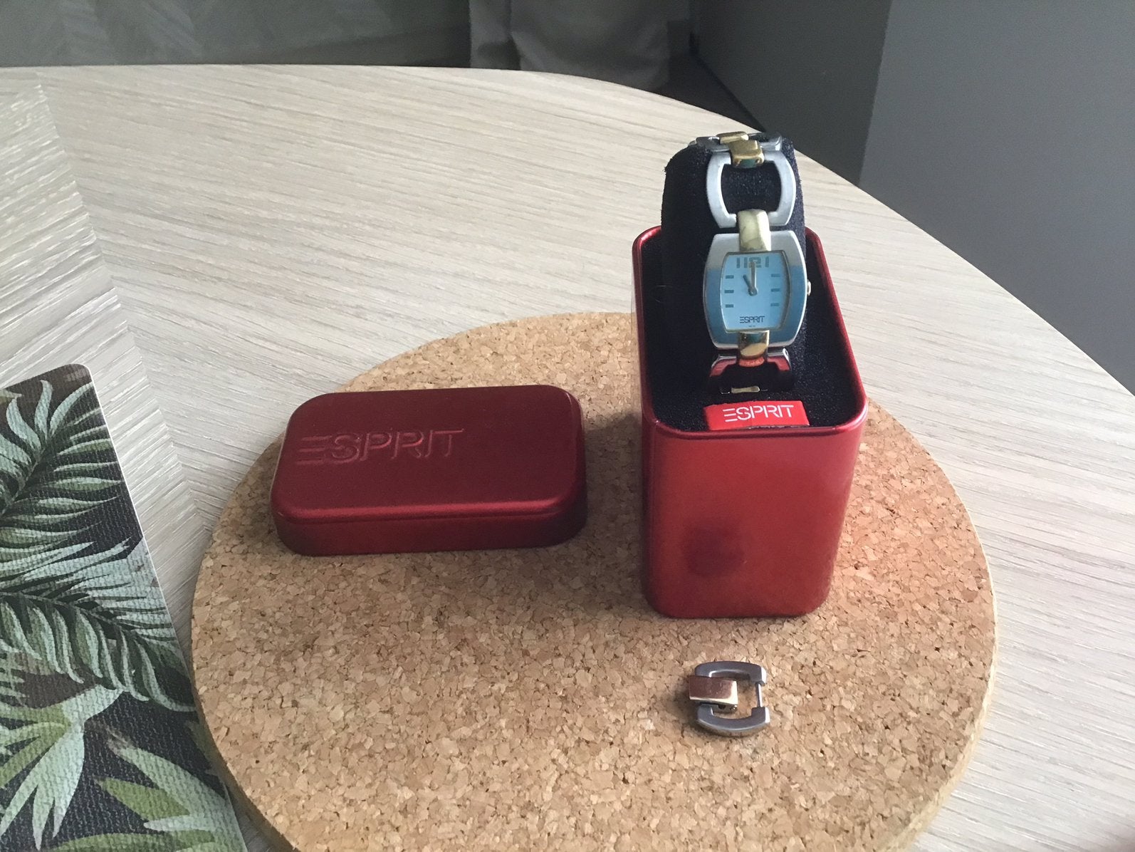Esprit horloge, Ophalen, Zo goed als nieuw, Staal, Esprit