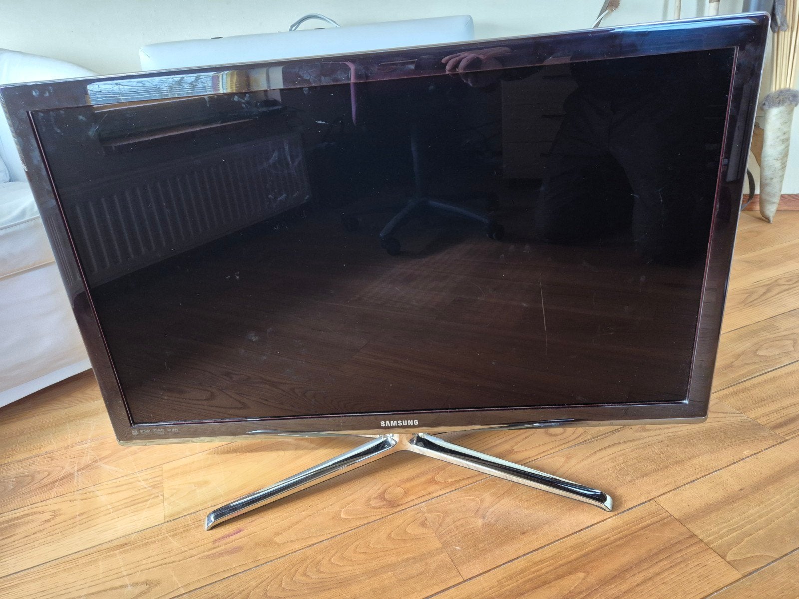 Samsung UE40C7700 40 inch Full HD 3D LED TV, Ophalen, LED, Zo goed als nieuw, 100 Hz