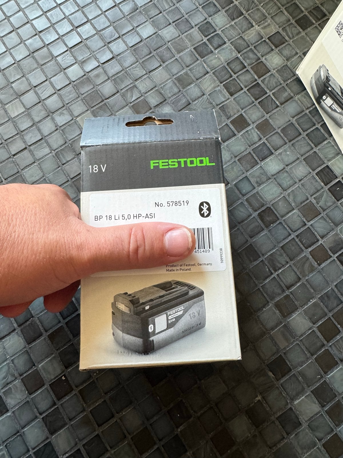 Festool BP 18 Li 5,0 HP-ASI Accu 18V 5.0Ah, Ophalen, Nieuw, Overige merken, Overige typen