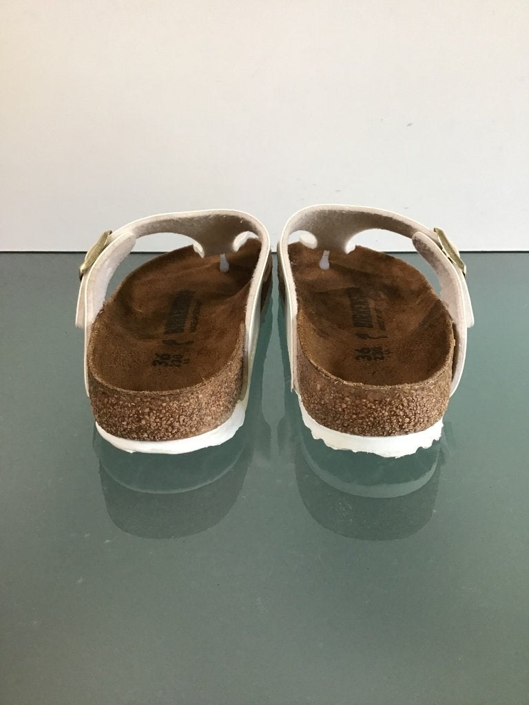 Birkenstock 36 slippers Gizeh wit | Nieuw | Gratis verzenden, Slippers, Verzenden, Wit, Nieuw