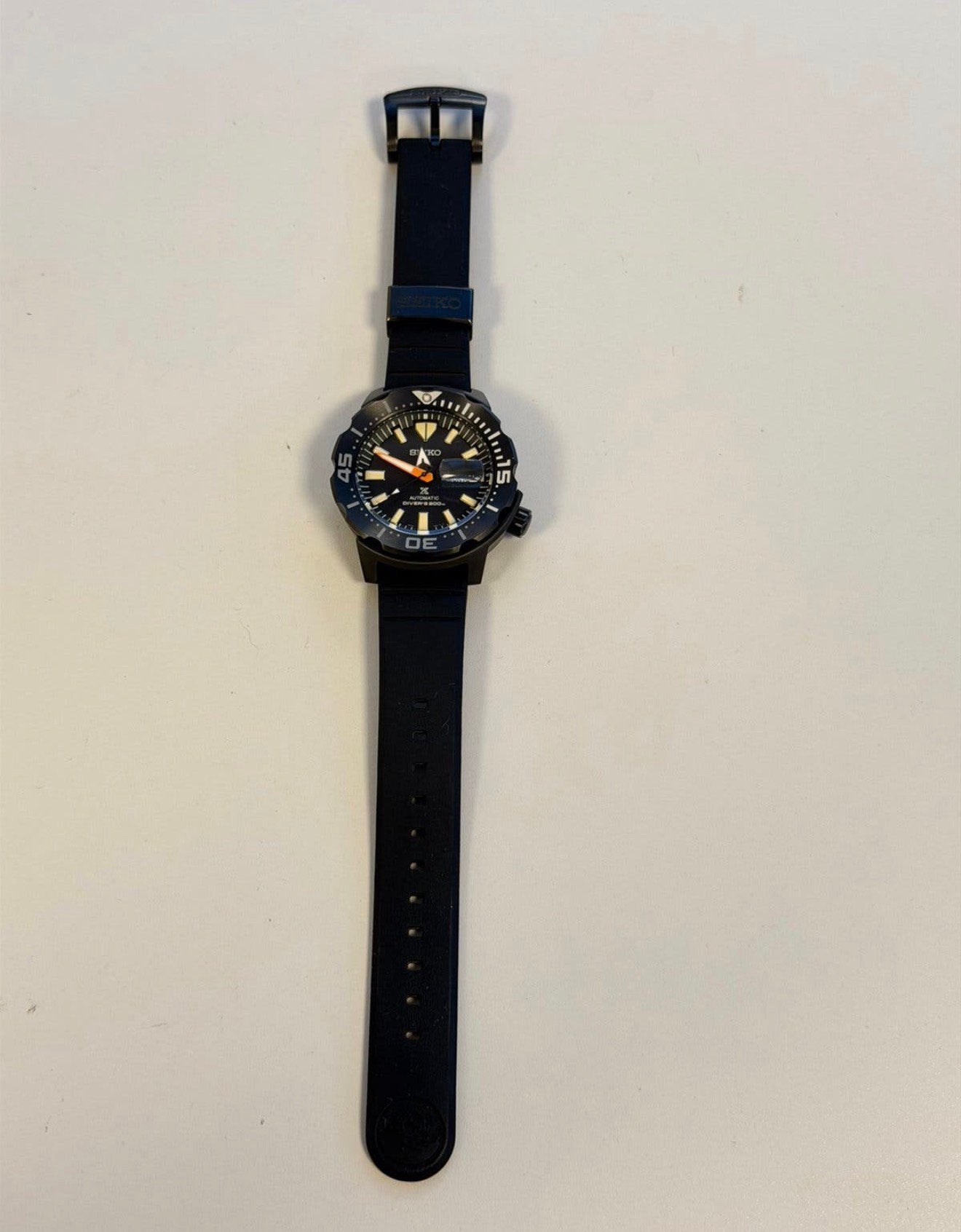 Seiko Prospex Black Monster - Limited Edition automatic, P, Zwart, P, P