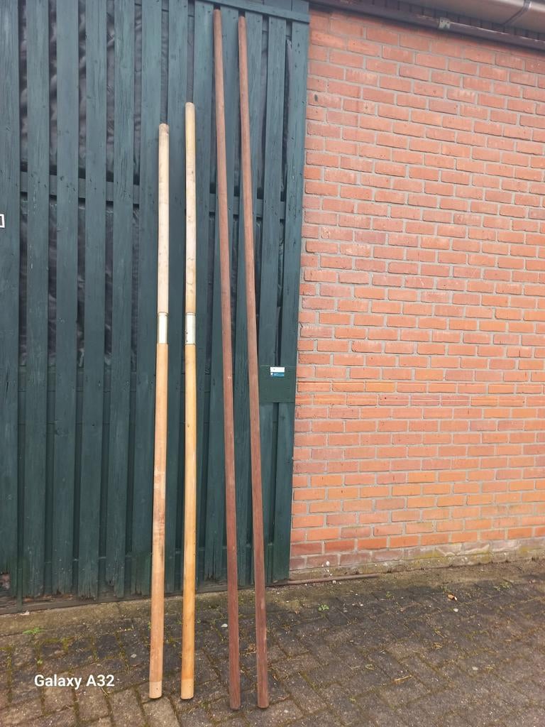 4 ronde palen, Ophalen, Zo goed als nieuw, 250 cm of meer, Palen