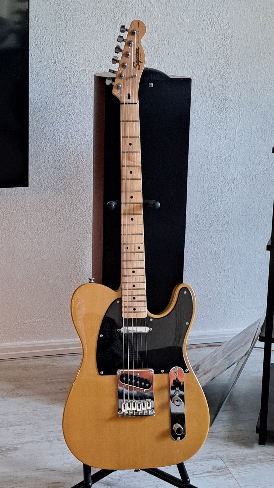 Squier Telecaster met Squier SP-10 versterker, Muziek en Instrumenten, Snaarinstrumenten | Gitaren | Elektrisch, Ophalen, Zo goed als nieuw