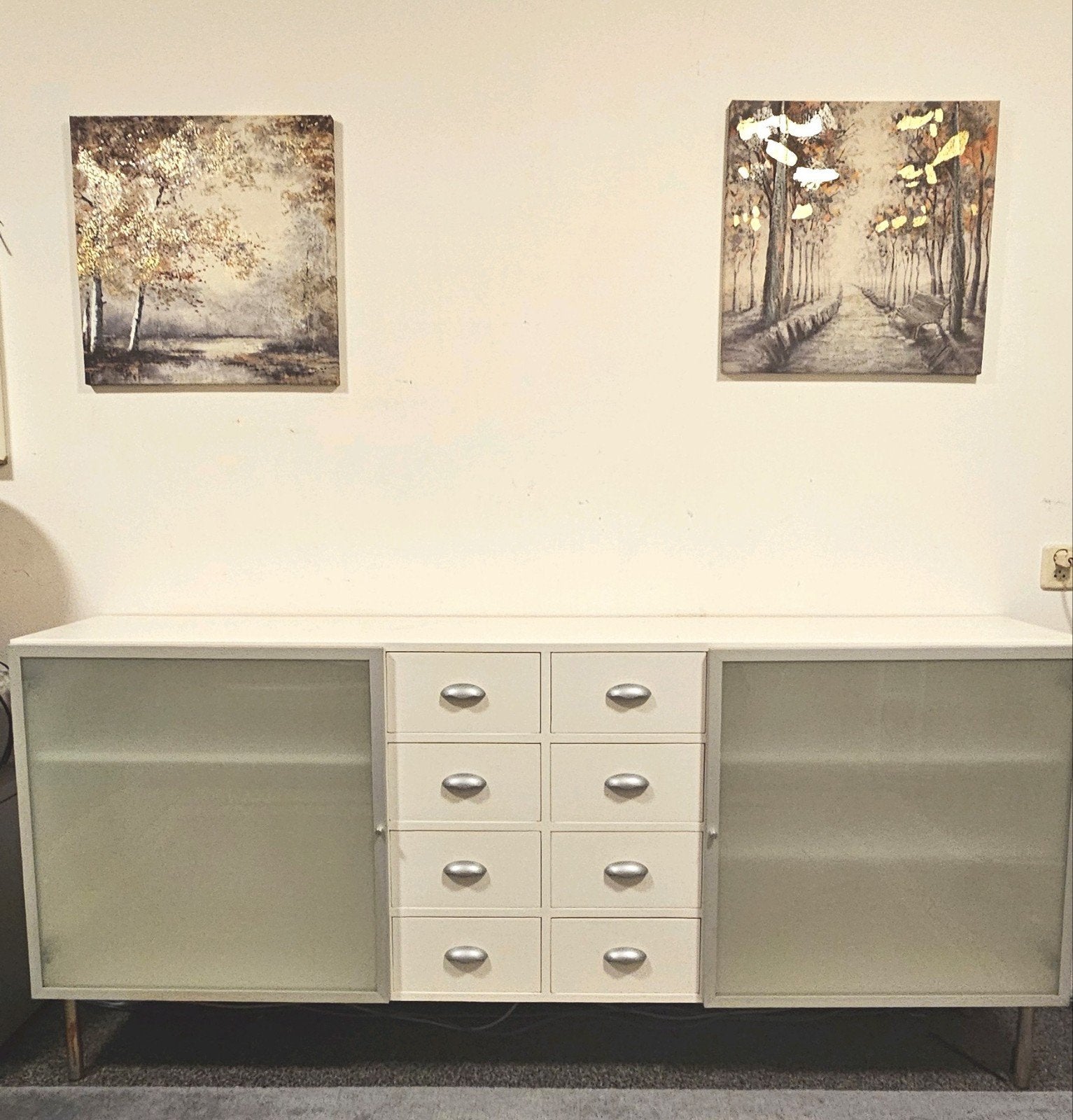 Dressoir met lades en deuren, Ophalen, Overige materialen, Gebruikt, Met deur(en)