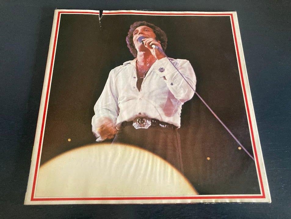 Tom Jones "Tom Jones Live!" 2LP uit Japan, Cd's en Dvd's, Vinyl | Pop, Inclusief obi, Verzenden, Zo goed als nieuw, 12 inch