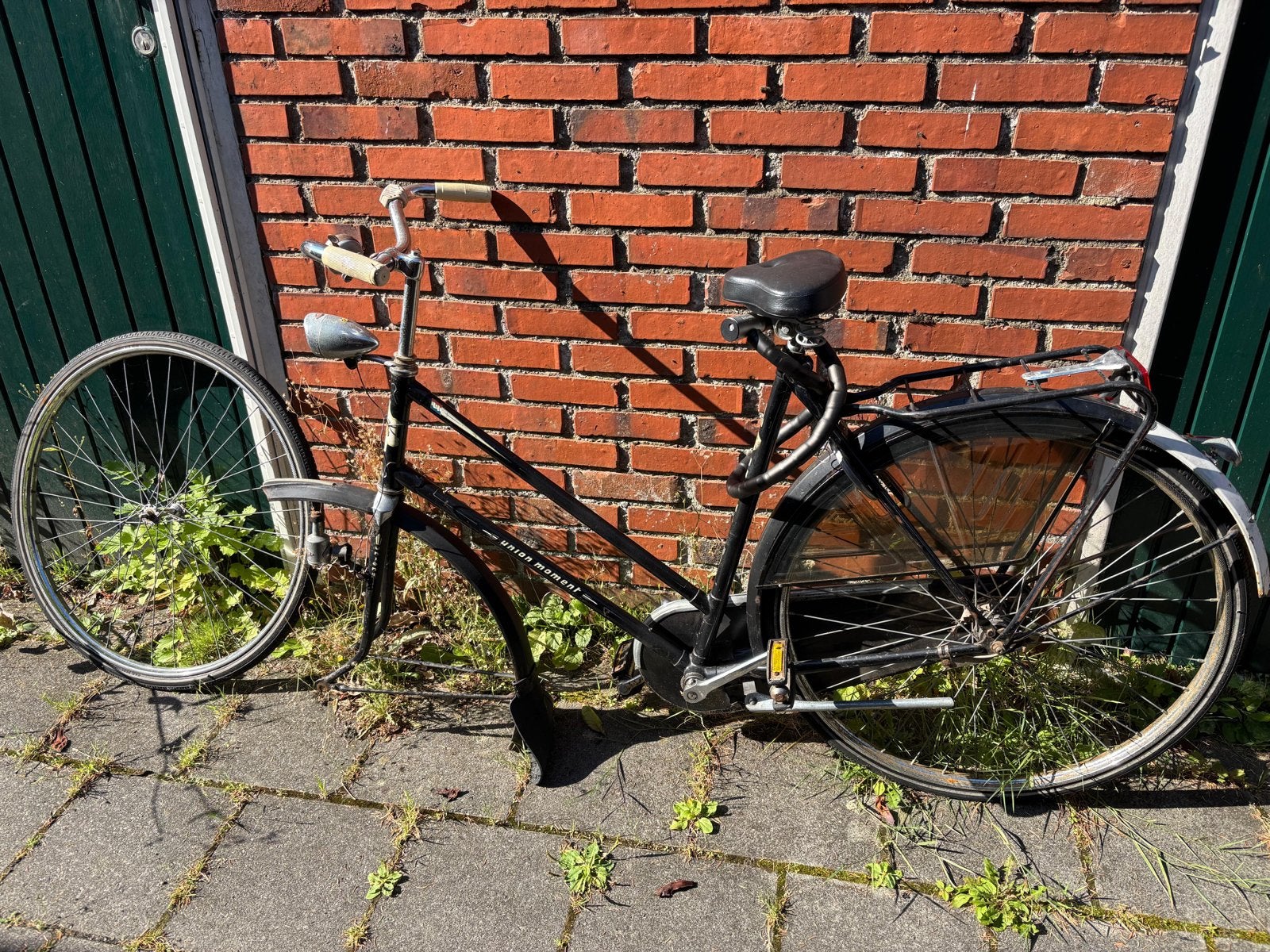Union Moment damesfiets - voorwiel kapot, Fietsen en Brommers, Ophalen, Frame, Gebruikt, Staal