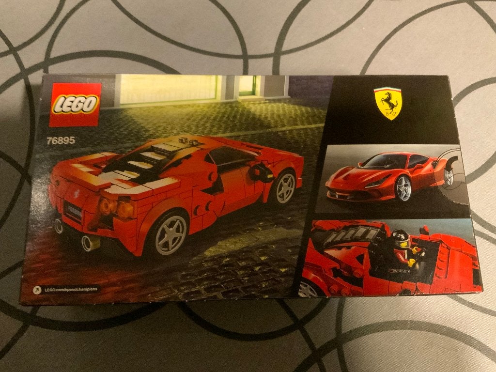 Nieuw Lego 76895 Ferrari F8 Tributo, in verzegelde doos., Lego, Nieuw, Inclusief doos, Complete set