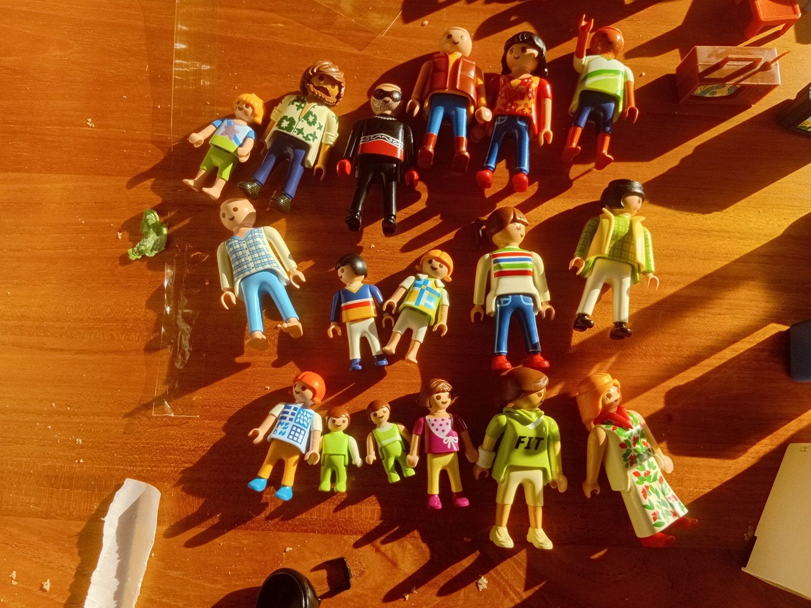 Grote Playmobil set met poppetjes en meubels, Verzenden, Gebruikt, Complete set, Overige typen