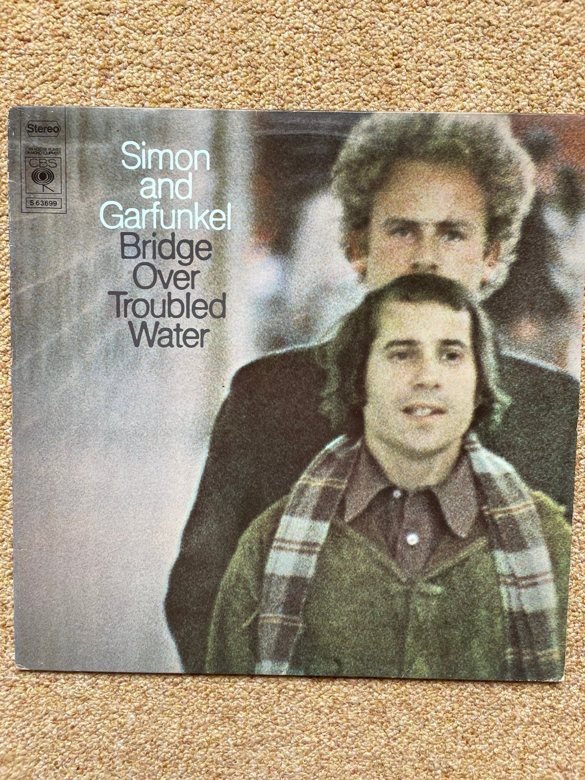 Lp simon and Garfunkel, Bridge over Troubled Water, Cd's en Dvd's, Vinyl | Pop, Ophalen of Verzenden, Zo goed als nieuw, LP