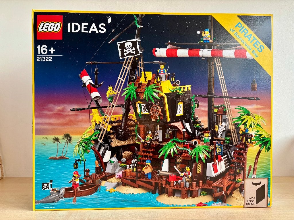 Lego Ideas 21322 Pirates of Barracuda Bay Nieuw!, Nieuw, Ophalen of Verzenden, Ideas, Complete set