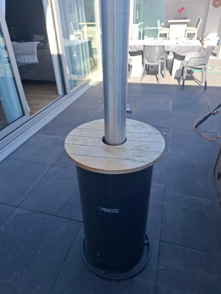 Teras verwarming op gas, Ophalen of Verzenden, Gebruikt