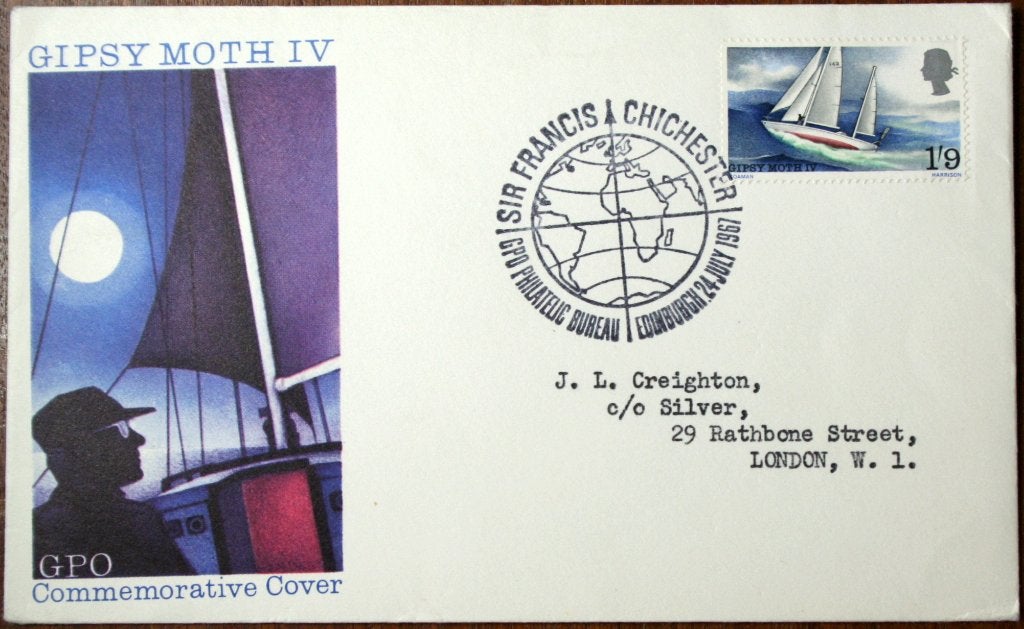 UK, Gipsy Moth IV, Sir Francis Chichester 1967, Ophalen of Verzenden, Overige typen