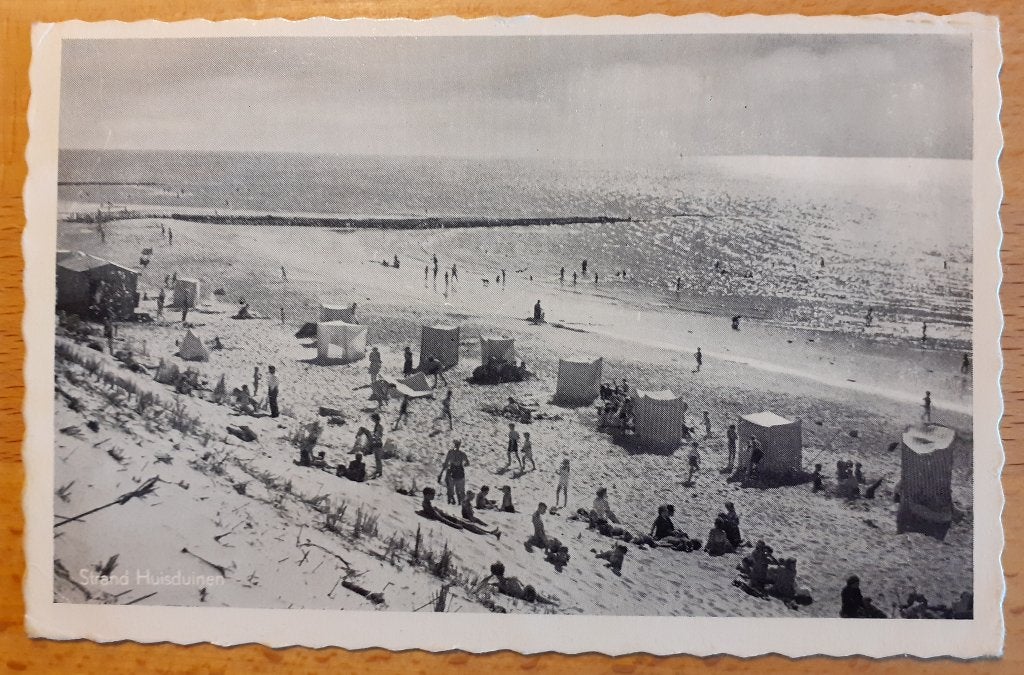 Ansichtkaart Huisduinen, Verzenden, 1940 tot 1960, Gelopen, Noord-Holland