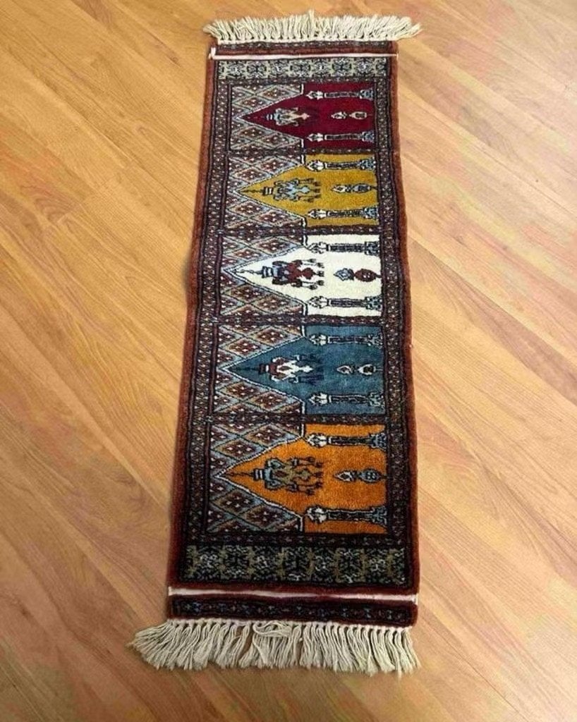 Vintage retro oosters tapijt loper kleed 90/29, Zo goed als nieuw, Mon Plaisir 19, Etten-Leur, Netherlands, DJT De Juiste Toon
