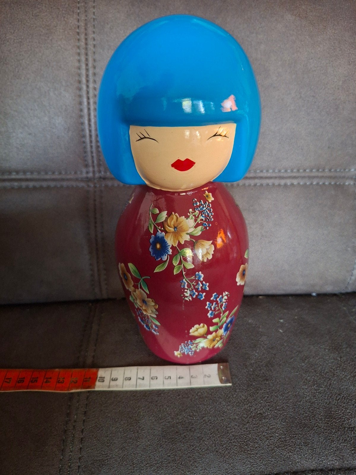 Japanse spaarpot, Verzamelen, Spaarpotten, Gebruikt, Strip- of Tekenfilmfiguur, Overige materialen, Ophalen of Verzenden