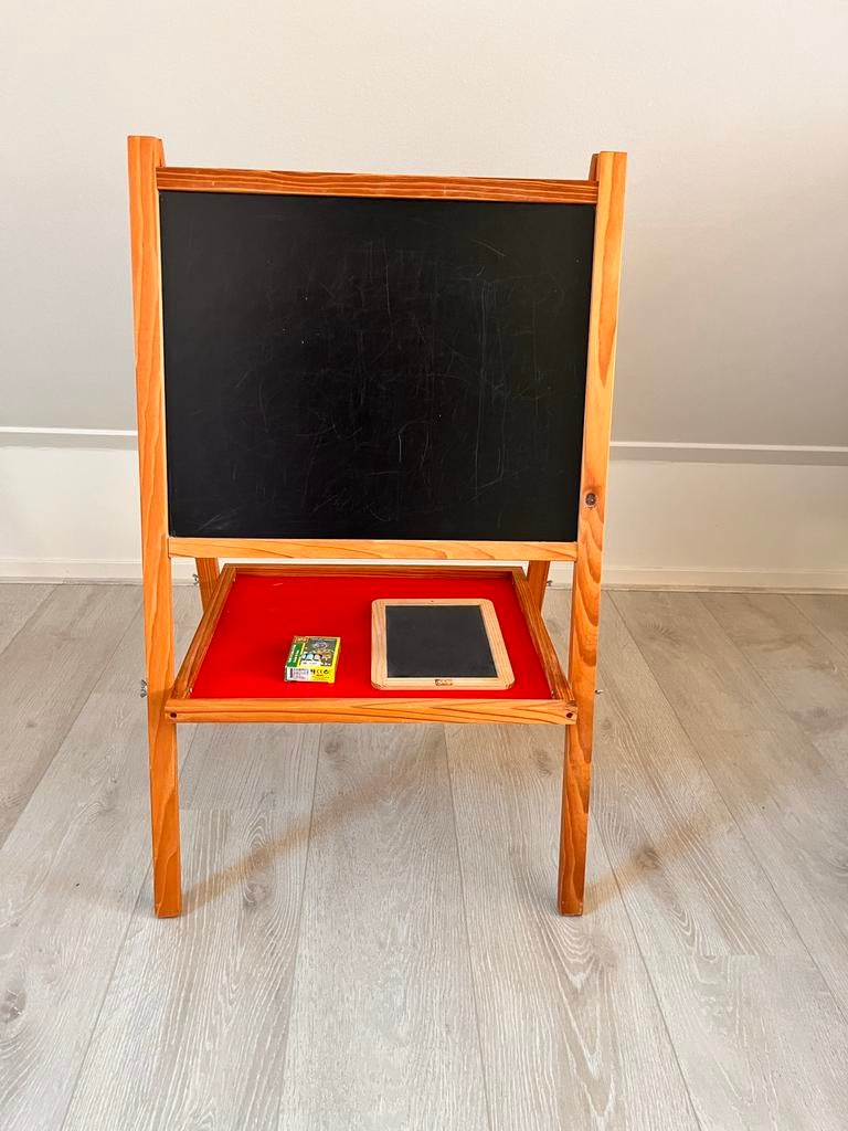 Een groot en klein krijtbord met nieuwe krijtjes!, Diversen, Schoolborden, Ophalen, Mobiel, Gebruikt, Krijtbord