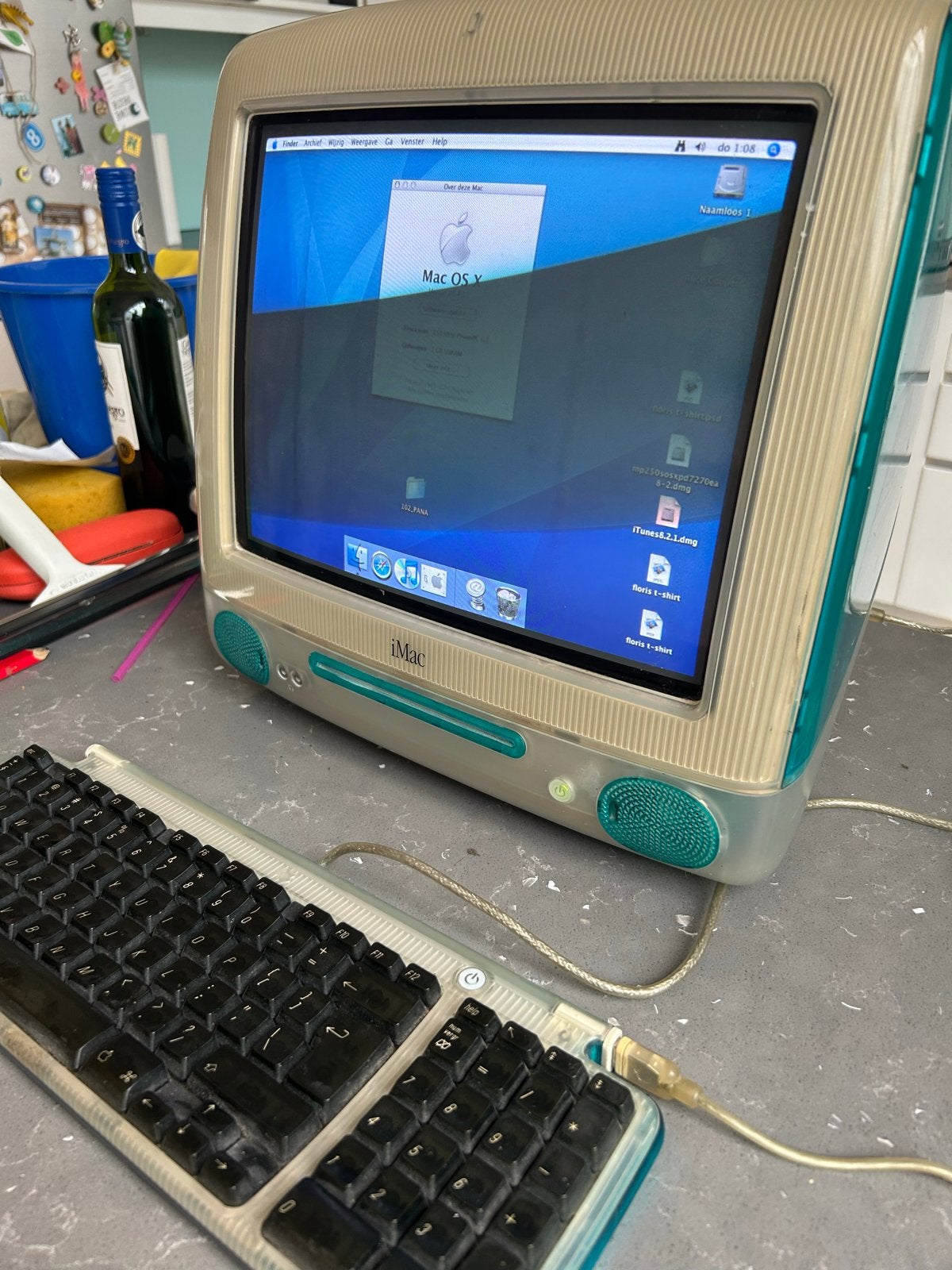 Apple iMac G3 (Bondi Blue), Ophalen, Gebruikt, Minder dan 4 GB, HDD