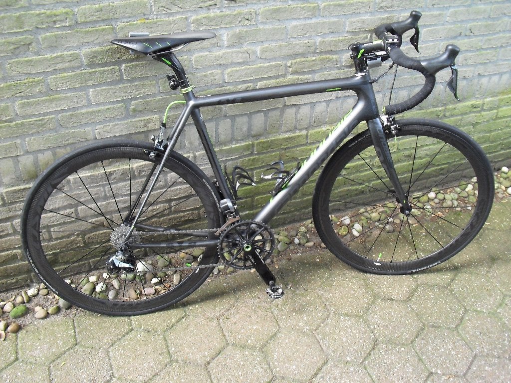 cannondale 700M  Supersix EVO HI mod  HTS SSD 56 cm ., 28 inch, Carbon, Zo goed als nieuw, Meer dan 20 versnellingen