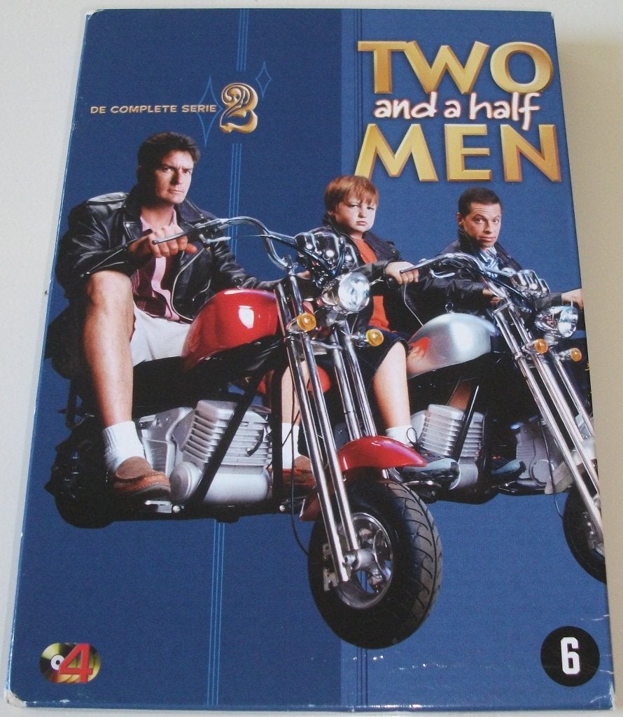 Dvd *** TWO AND A HALF MEN *** 4-Disc Boxset Seizoen 2, Vanaf 6 jaar, Ophalen of Verzenden, Zo goed als nieuw, Komedie