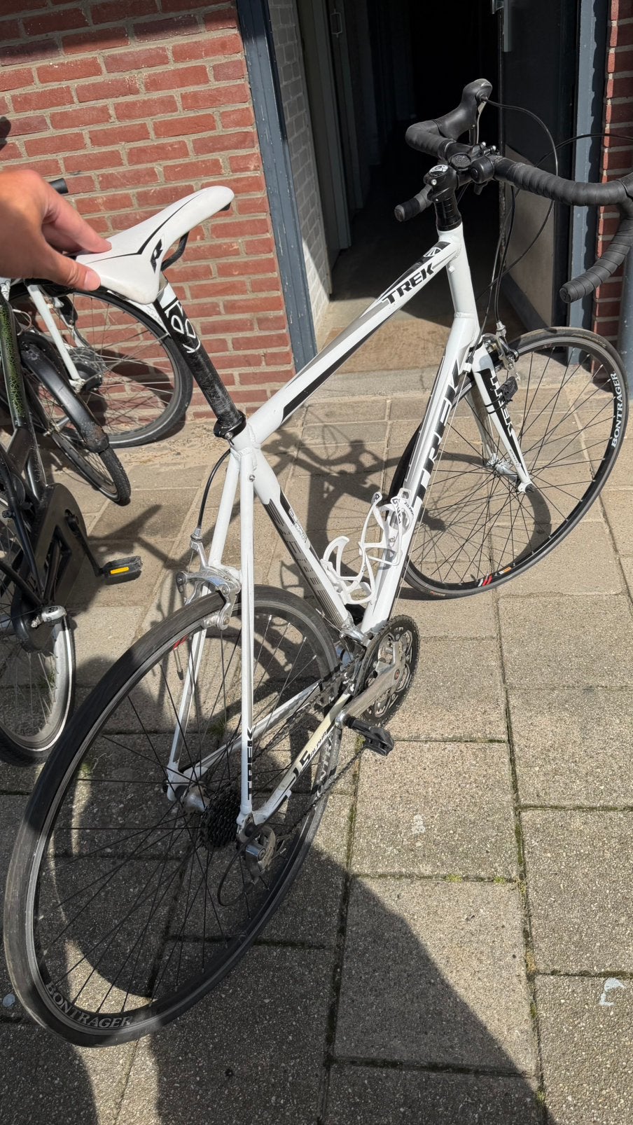 Trek 1.5 Racefiets 64cm XXL | Carbon vork | Shimano | 3x9, Gebruikt, Heren, Aluminium, 61 tot 65 cm