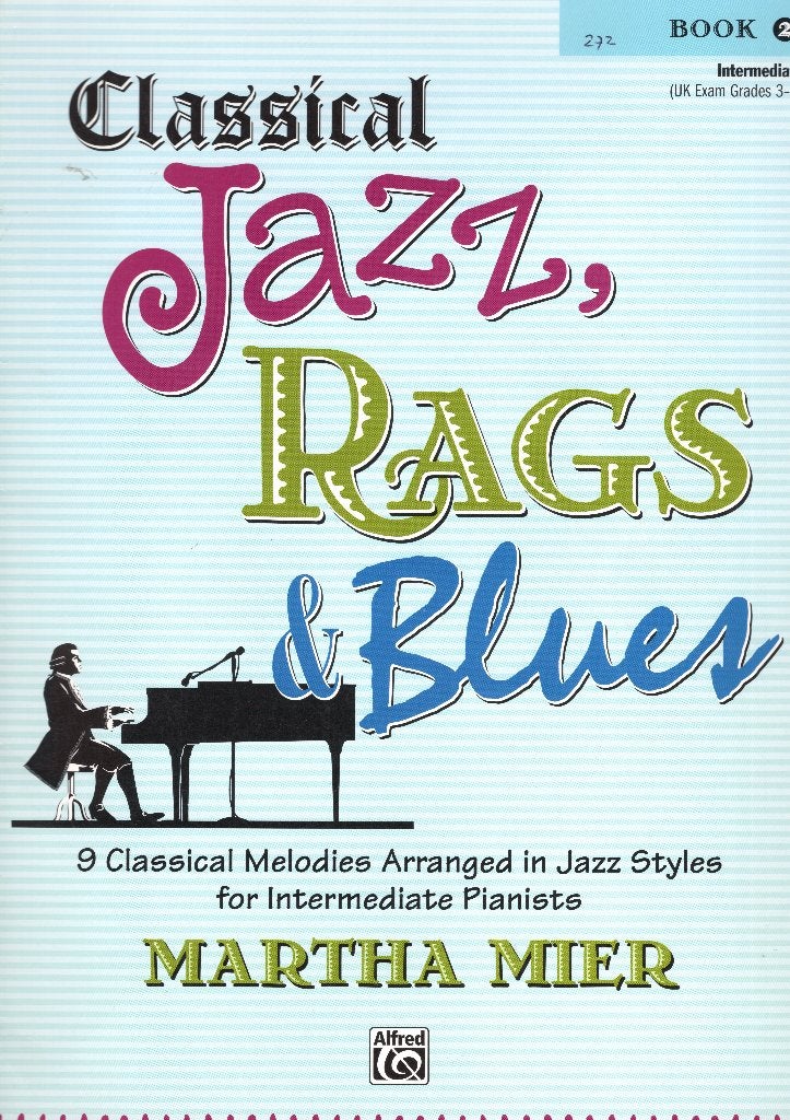 bladmuziek Classical jazz, rags & blues Martha Mier book 2, Les of Cursus, Ophalen of Verzenden, Jazz, Accordeon